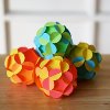 3D Paper Ball Ornaments