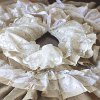 Burlap and Lace Tree Skirt