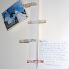 Christmas Card Clothes Pin Tree