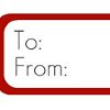 Free Printable Christmas Gift Tags