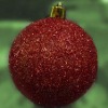 Glitter Ball Christmas Ornaments