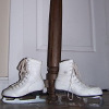 Ice Skates Wreath Holder