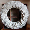 Pretty Book Pages Wreath