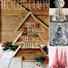 Recycled Crafts: 24 Table Top Christmas Trees