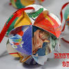 Recycled Card Ornament