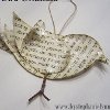 Recycled Bird Ornament