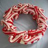 Crochet Candy Cane Wreath