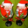 Personalized Chalkboard Wine Glass Bottoms