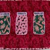 Christmas Candy Jar Table Runner