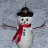 Classic Clay Snowman