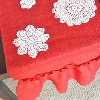 Easy Burlap Christmas Table Runner