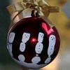 Five Fingers Snowman Ornament