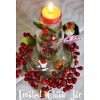 Frosted Holiday Jars