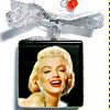 Glass Tile Christmas Ornaments