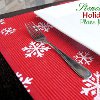 Stenciled Design Placemats