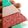 Japanese Inspired Upholstered Ornaments