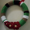 Jennifers Crochet Christmas Wreath
