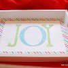 Joyful Mod Podge Holiday Tray