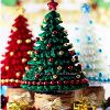 Kanzashi Fabric Christmas Tree