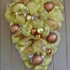Ruffly Mesh Swag Door Hanging