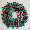 Festive Wreath From Old Tees