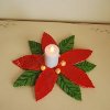 Poinsettia Candle Holders