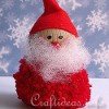 Pom Pom Santa Decoration