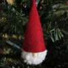Mini Pom Pom Santa Ornament