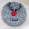 Reindeer Coaster Crochet Pattern