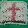 Cross Tapestry Crochet Square