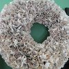 Recycled Book Rosette Wreath