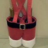 Santa Pants Wine Bag
