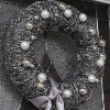 Silver Scrubber Wreath