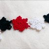 Crochet Snowflake Garland