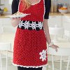 Snowflake Hostess Apron Pattern