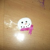 Sticky Snowmen Decorations
