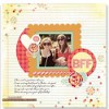 Summer Memories Scrapbook Page