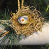 Toilet Roll Yule Log Ornament