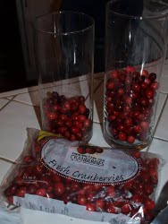 Cranberry Vases