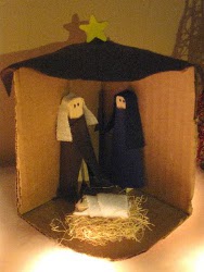Clothespin Nativity