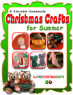 "6 Adorable Christmas Crafts for Summer" eBook