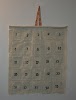 Burlap Advent Calendar