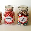 Christmas Candy Jar Labels
