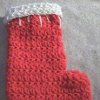 Crochet Christmas Holiday Stocking