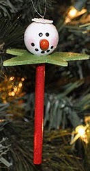 Glittery Snowman