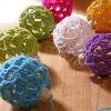 Pip's Crocheted Christmas Baubles