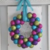Colorful Ornament Wreath Video