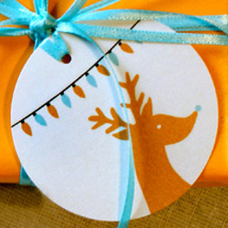 Holiday Lights Gift Tag