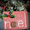 Gingerbread Noel Sign