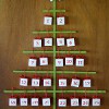 Origami Box Christmas Tree Advent Calendar